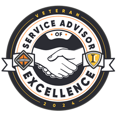 International Truck Service Advisor of Influence Badge