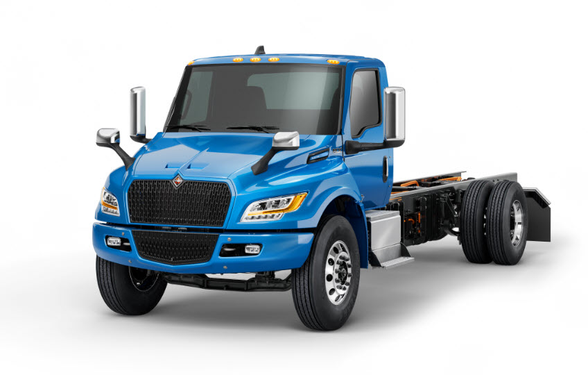 Blue eMV Series Truck