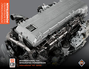  International Trucks S13 Integrated Powertrain graphic