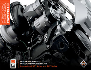  International Trucks S13 Integrated Powertrain graphic