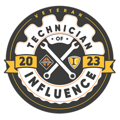  International Trucks Technicial of Influence Winner Vetran Logo