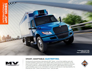 International Trucks eMV Spec Sheet